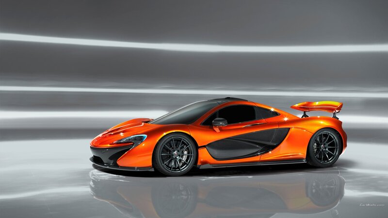 Orange Sports Car — Dramatic, Photograph, Tire, Wing