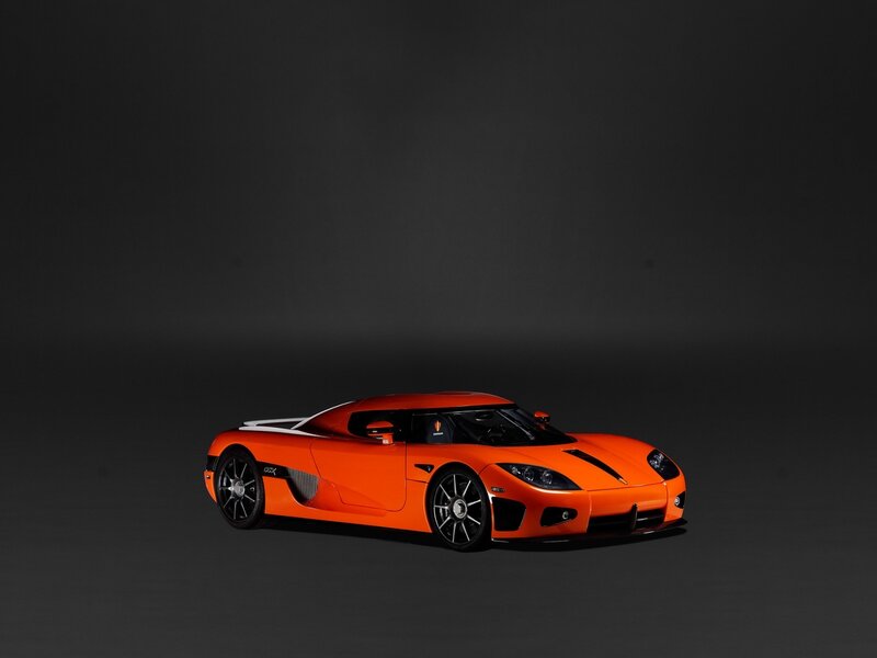 Orange Sports Car — Dramatic, Photograph, Wheels, Windows, Black, Ccx