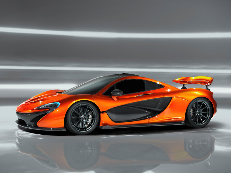 Orange Sports Car — Dramatic, Photograph, Wings, Wheel