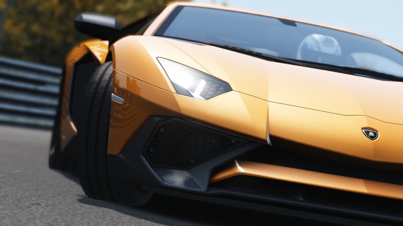 Orange Sports Car — Gold, Dynamic