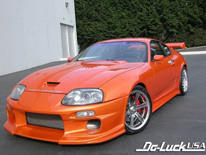 Orange Sports Car — Neutral, Afternoon, Photograph