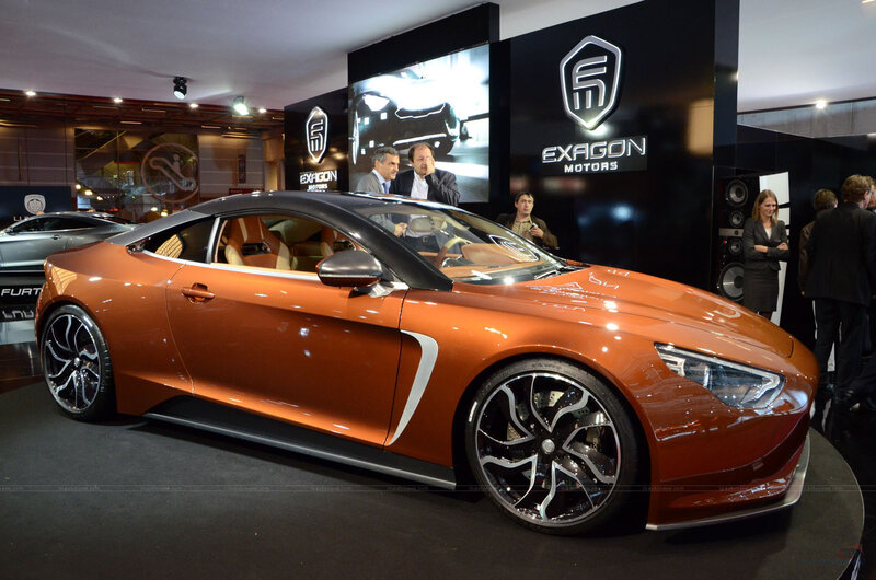 Orange Sports Car — Professional