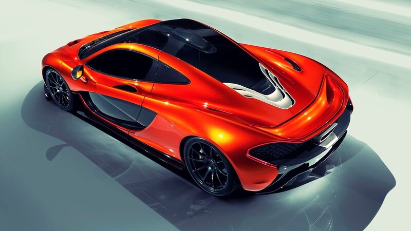 Orange Sports Car — Red, Dramatic, Photograph, Wheels
