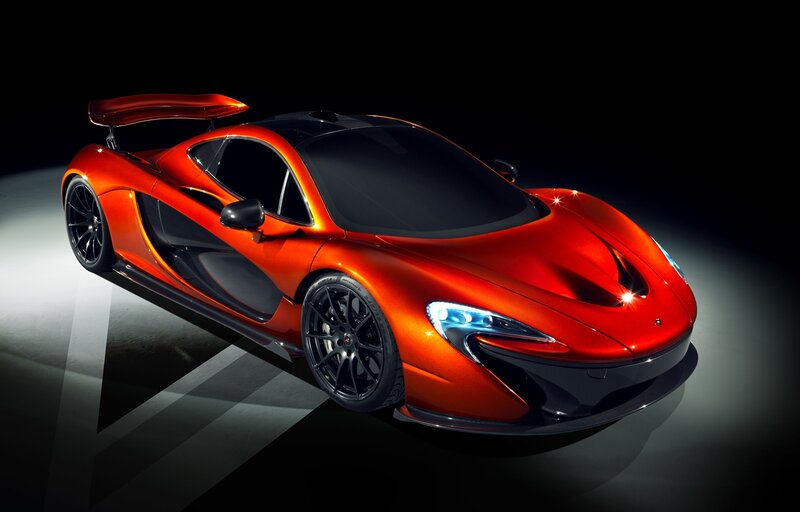Orange Sports Car — Red, Dramatic, Photograph, Wings
