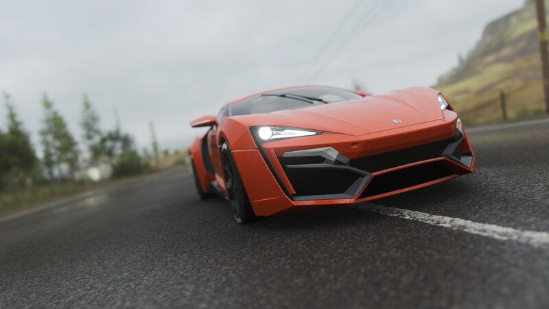 Orange Sports Car — Red, Dynamic, 3d Render
