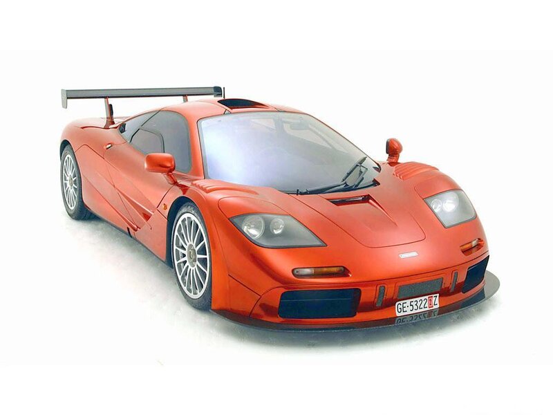 Orange Sports Car — Red, Neutral, Photograph, Rear Wing