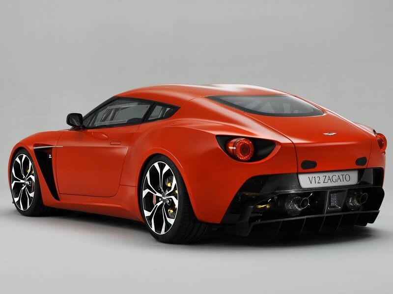 Orange Sports Car — Red, Neutral