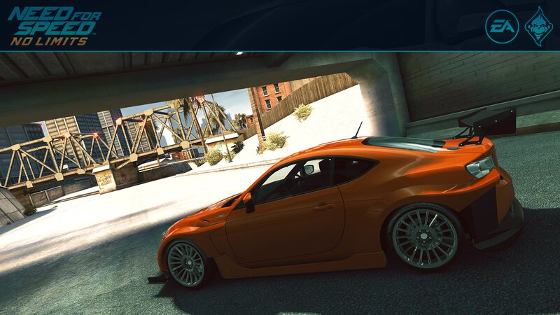 Orange Sports Car — Urban, Afternoon, 3d Render