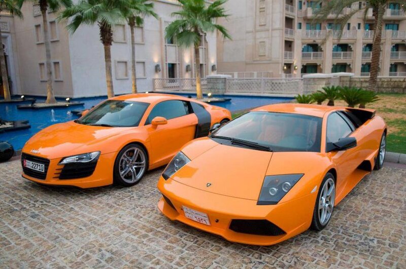 Orange Sports Cars