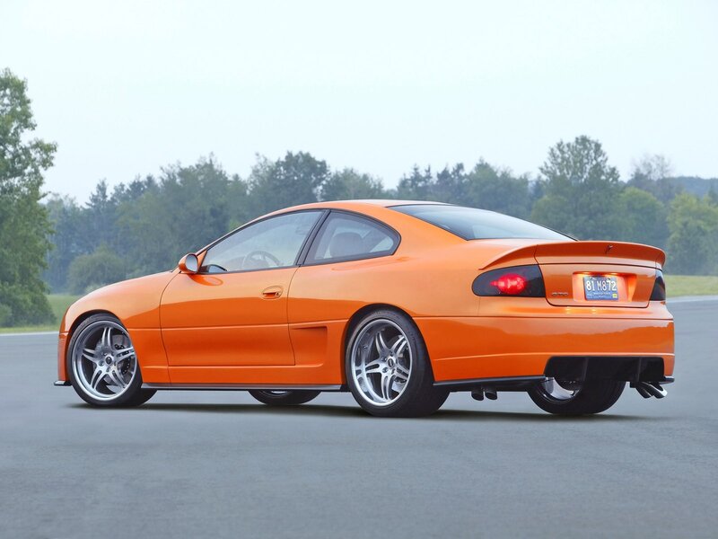 orange sports coupe