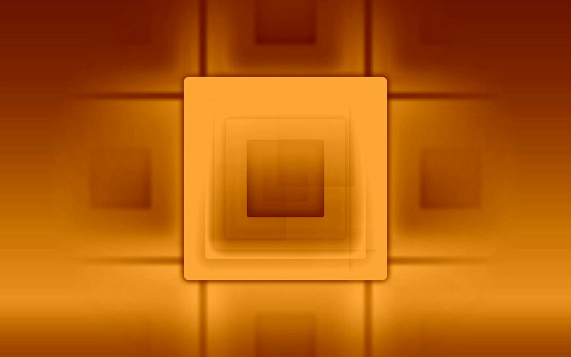 orange square layers