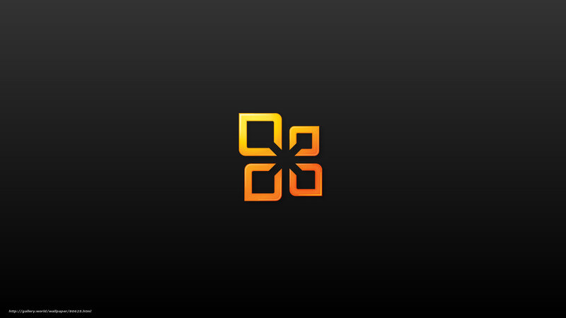 orange square logo on black