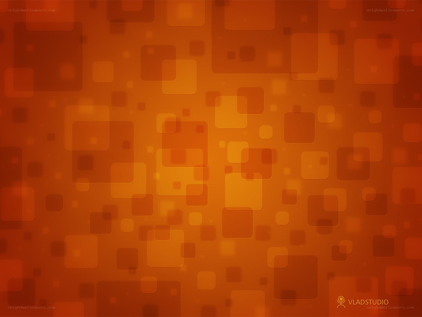 orange square pattern background
