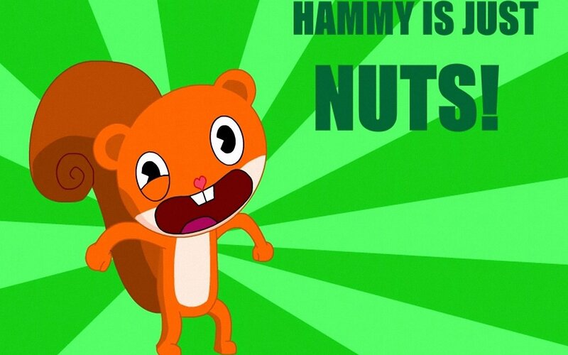 Orange Squirrel Character