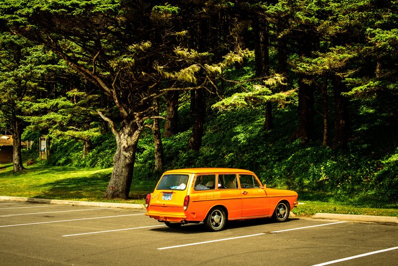 Orange Station Wagon — Serene