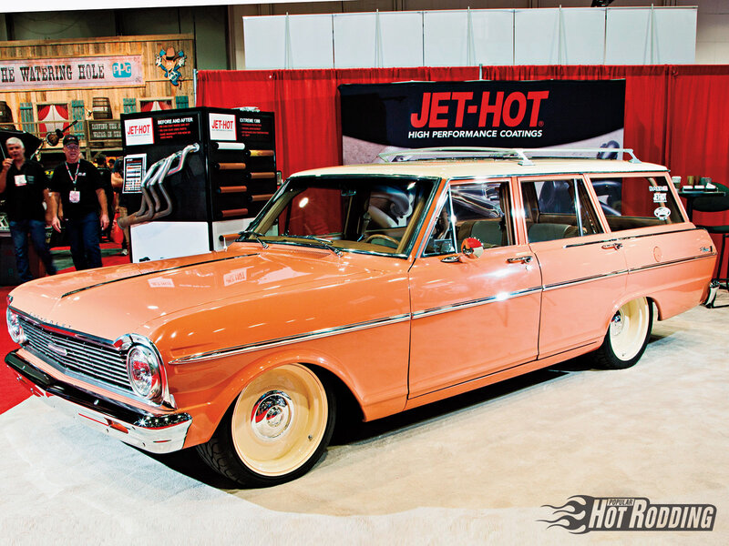 Orange Station Wagon — Showroom