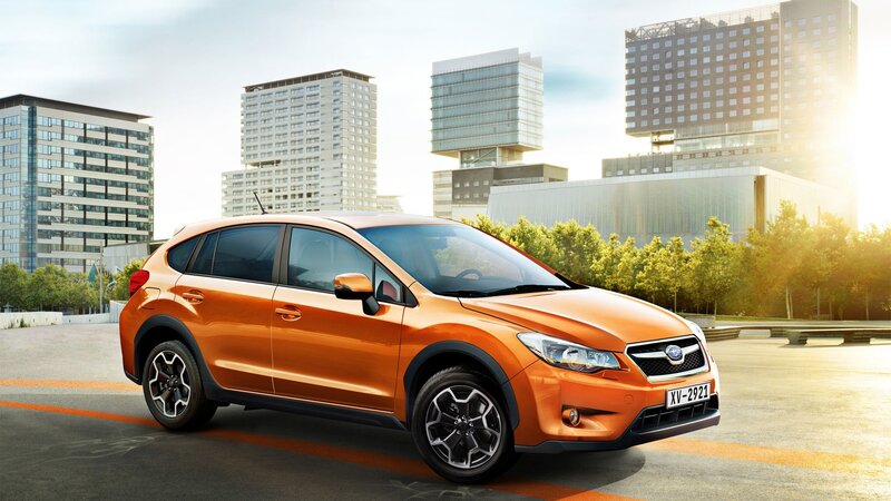Orange Subaru Xv — Bright