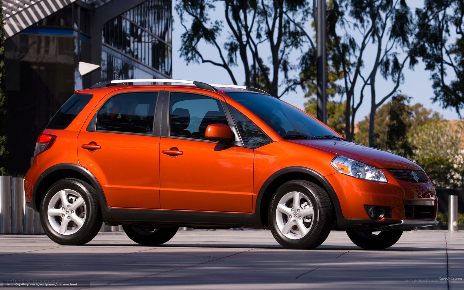 Orange Suzuki SX4 Hatchback