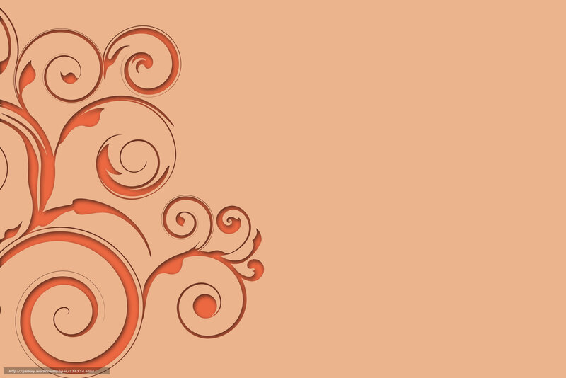 orange swirl pattern background