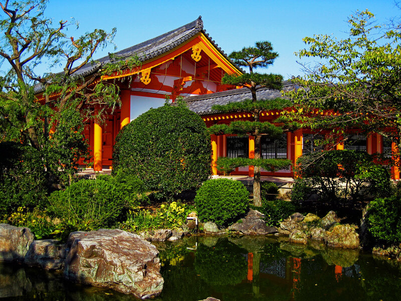 Orange Temple Building