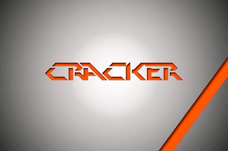 Orange Text Logo