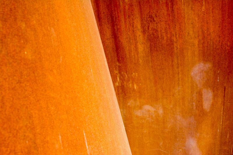 Orange Textured Surface — Warm