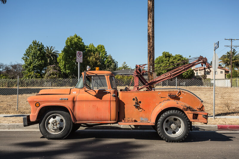 Orange Tow Truck — Calm