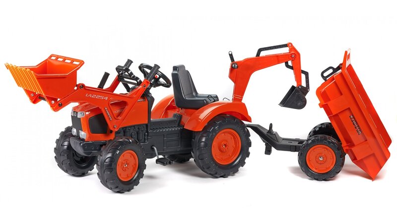 Orange Toy Tractor