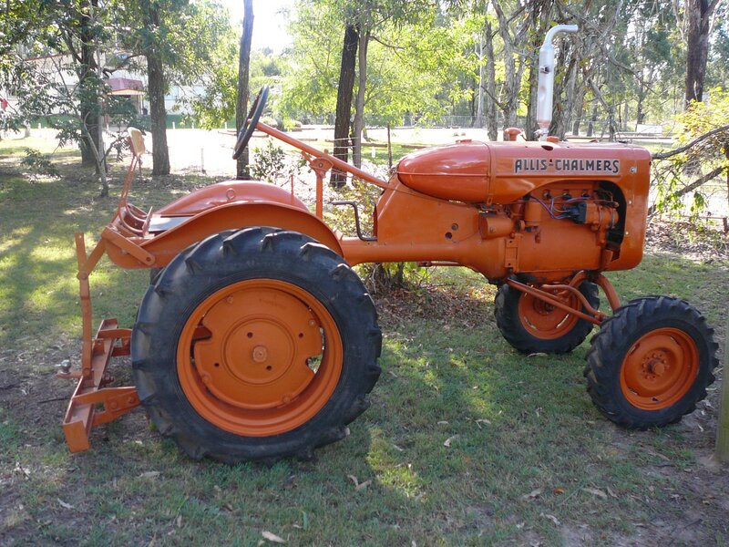 Orange Tractor