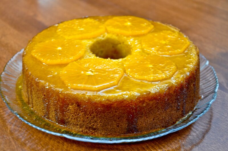 Orange Upside-down Cake