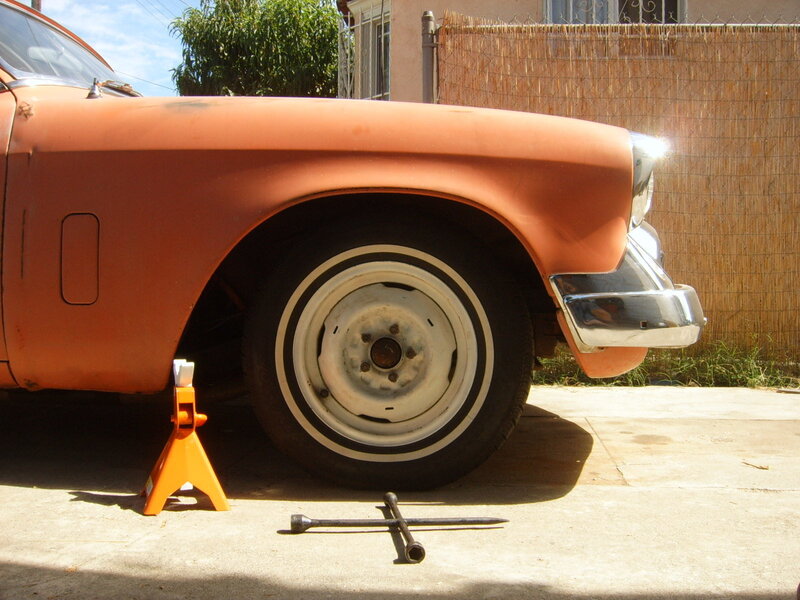 Orange Vintage Car — Calm