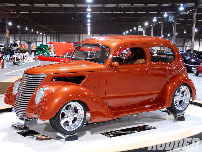 Orange Vintage Car — Showcase
