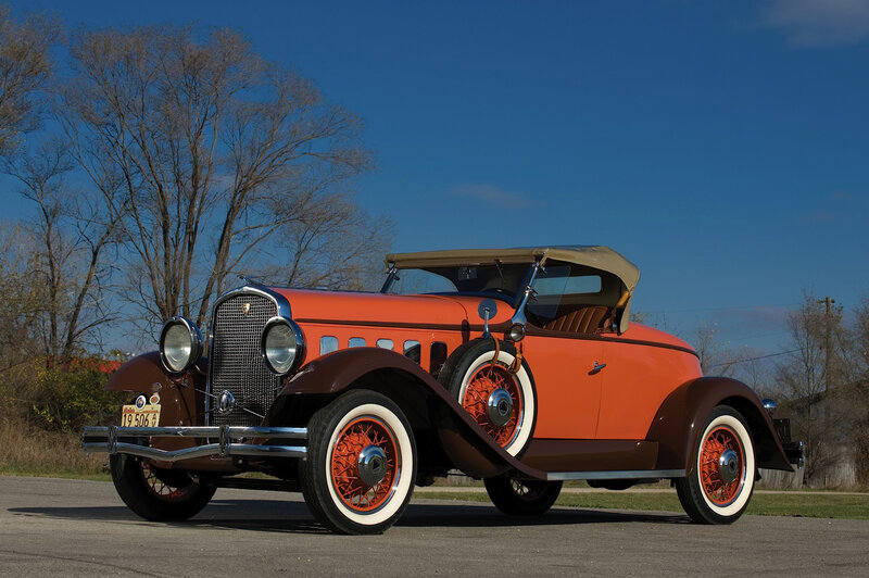 Orange Vintage Convertible — Serene