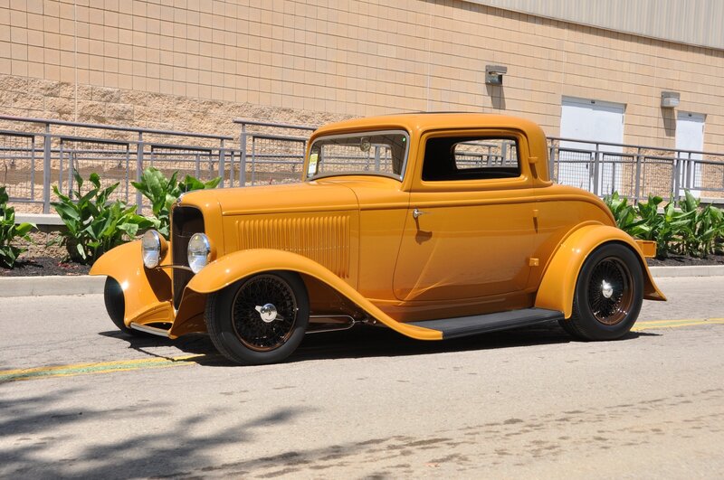 Orange Vintage Coupe