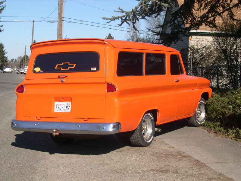 Orange Vintage Van — Calm
