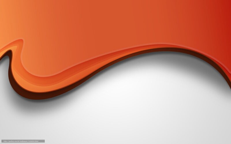 orange wave abstract background