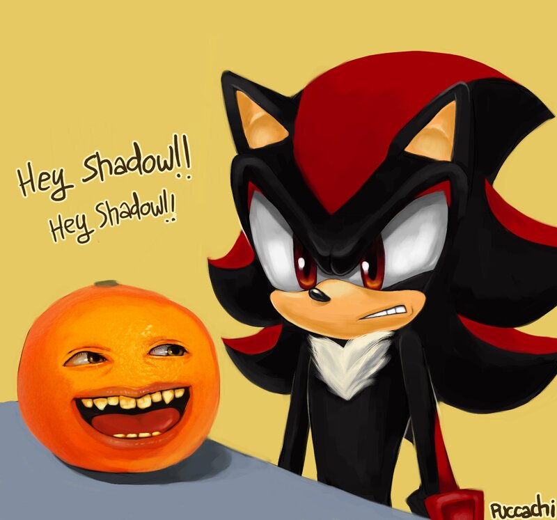Orange with Face