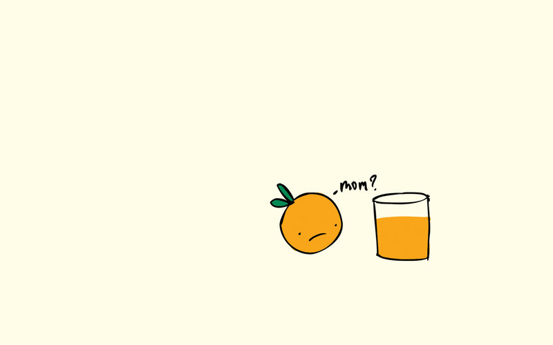 Orange with Juice — Yellow, Calm