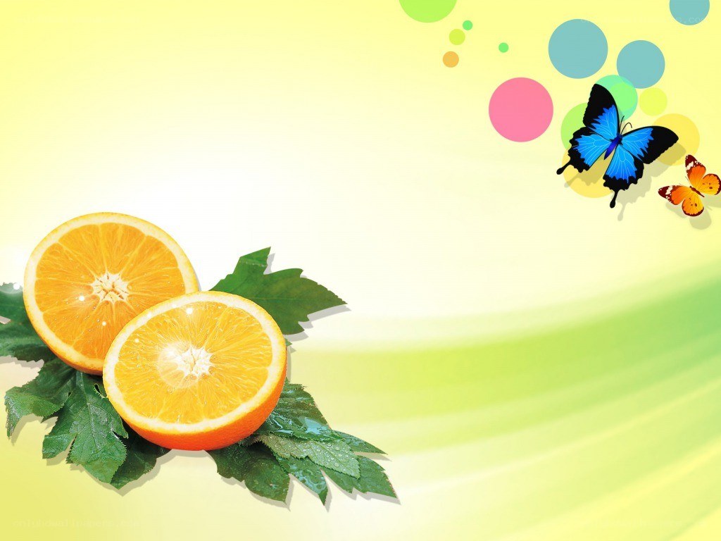 Oranges and butterflies