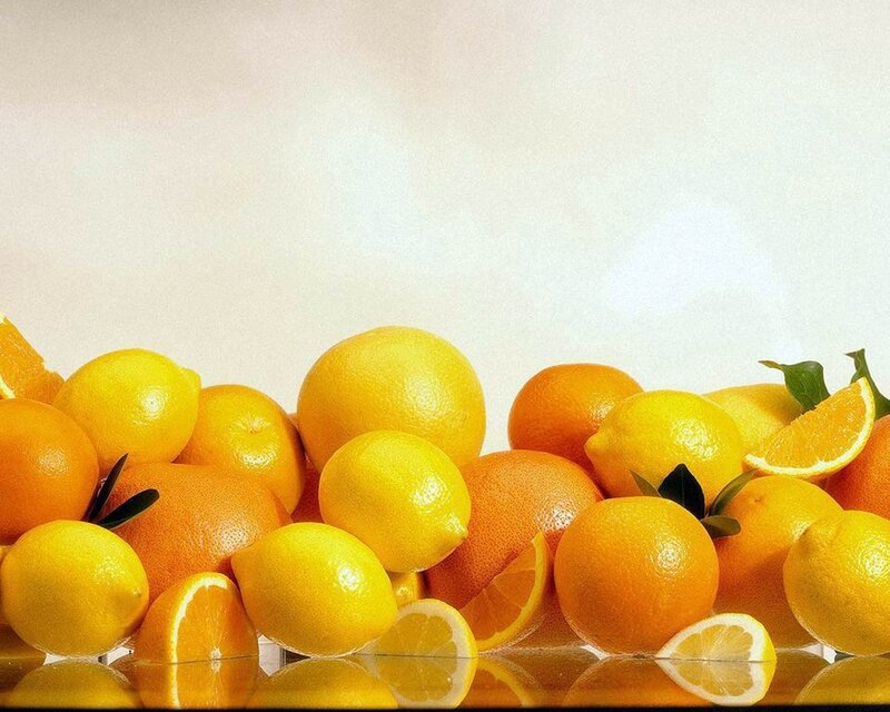Oranges and Lemons — Yellow, Bright