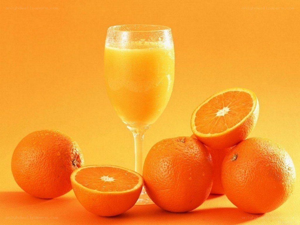 Oranges and orange juice