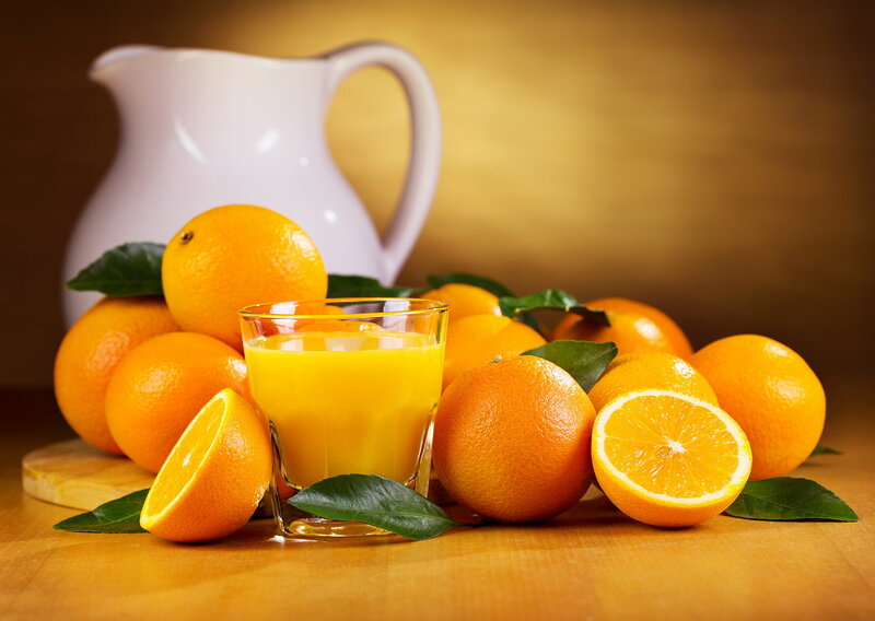 Oranges and Orange Juice — Warm