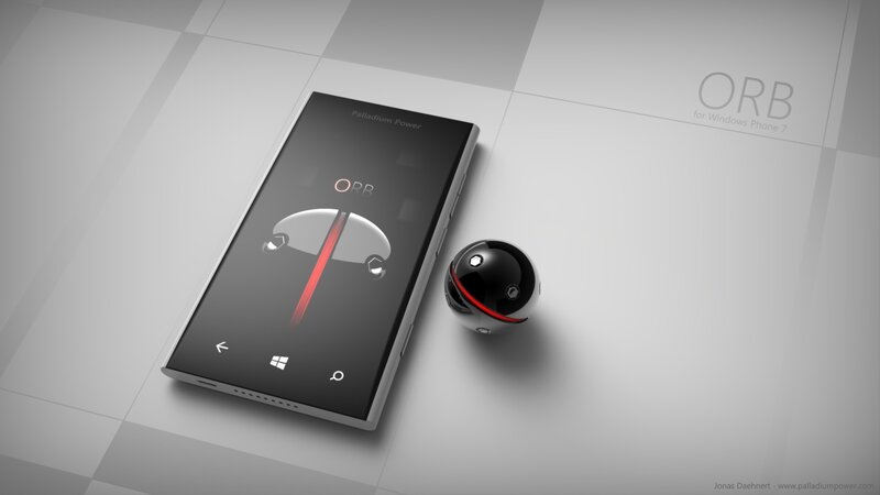 Orb concept for Windows Phone