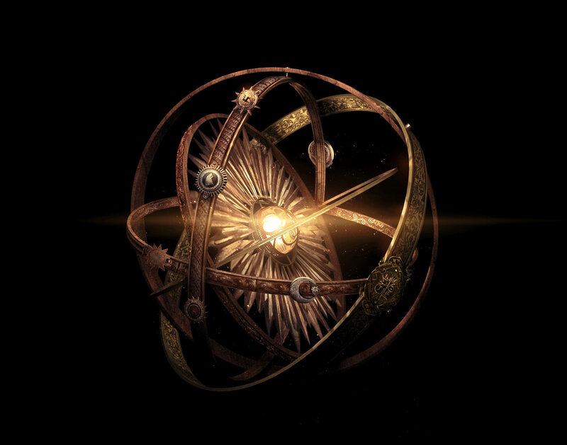 Orbital celestial mechanism