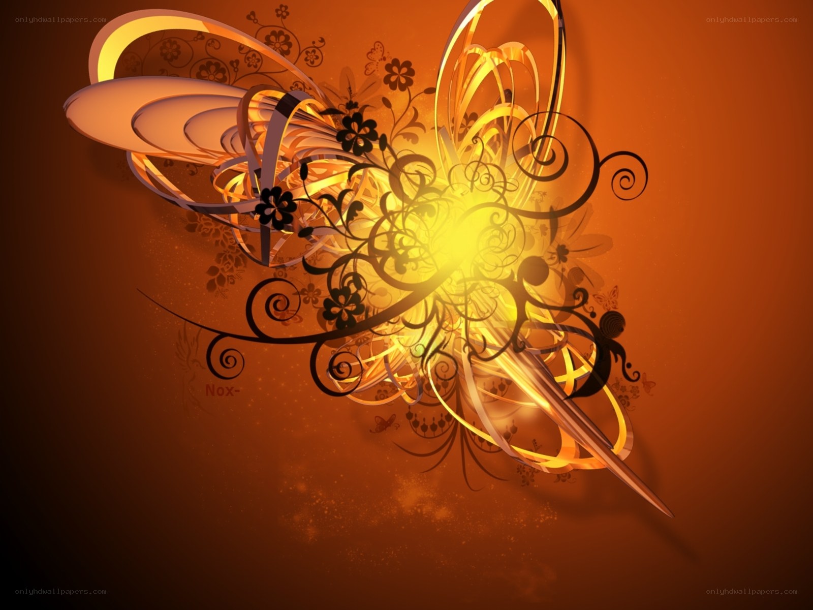 Orbital floral design