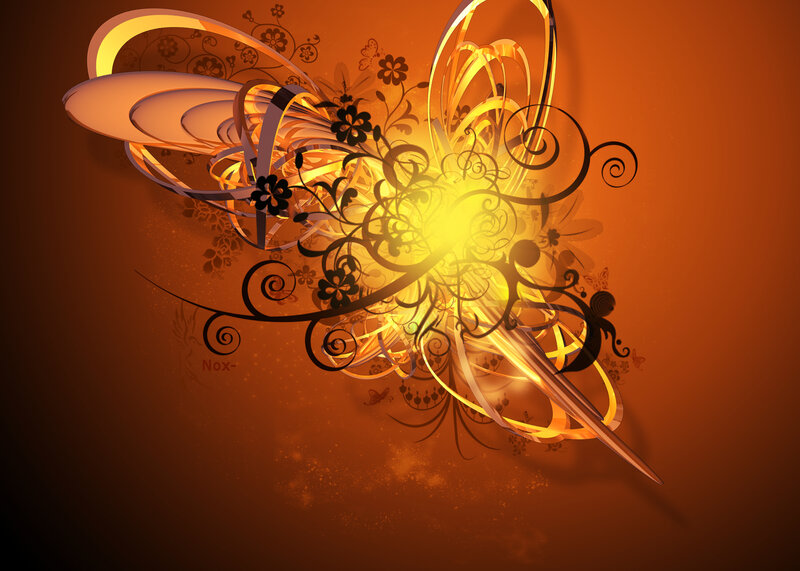 Orbital floral design