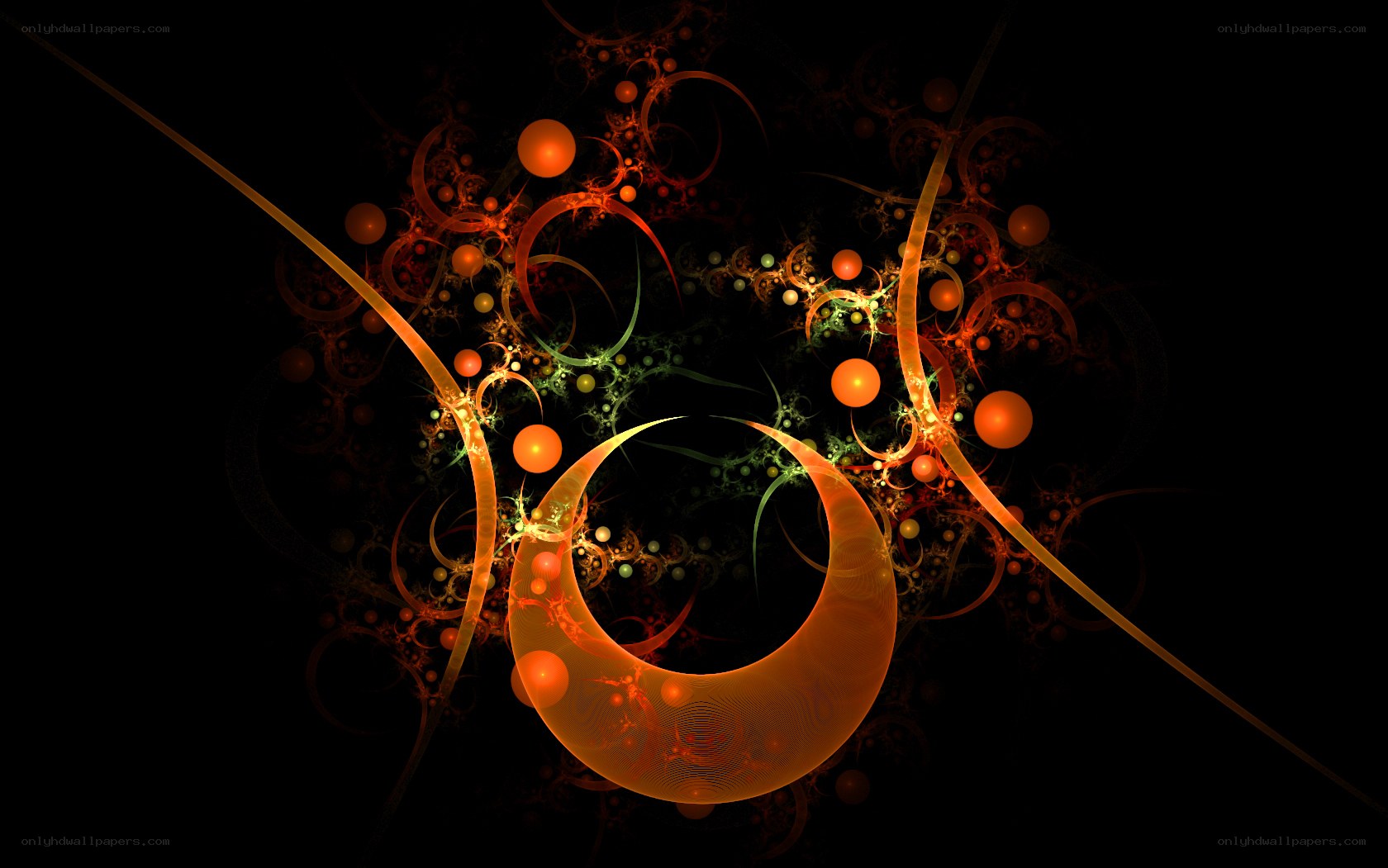 Orbital fractal art