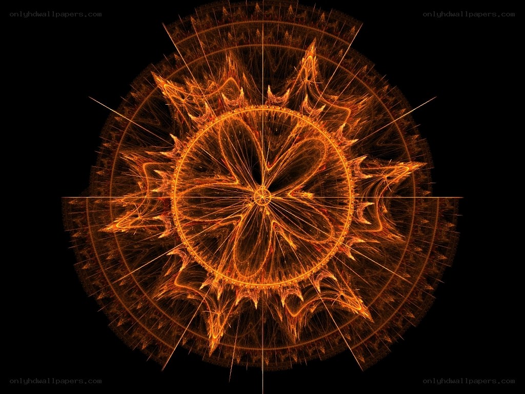 Orbital fractal design