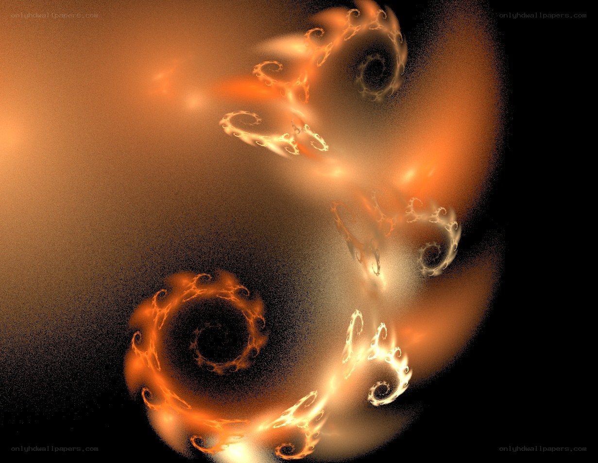 Orbital fractal energy patterns