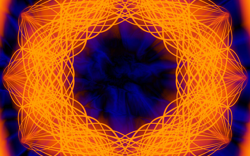 Orbital light pattern